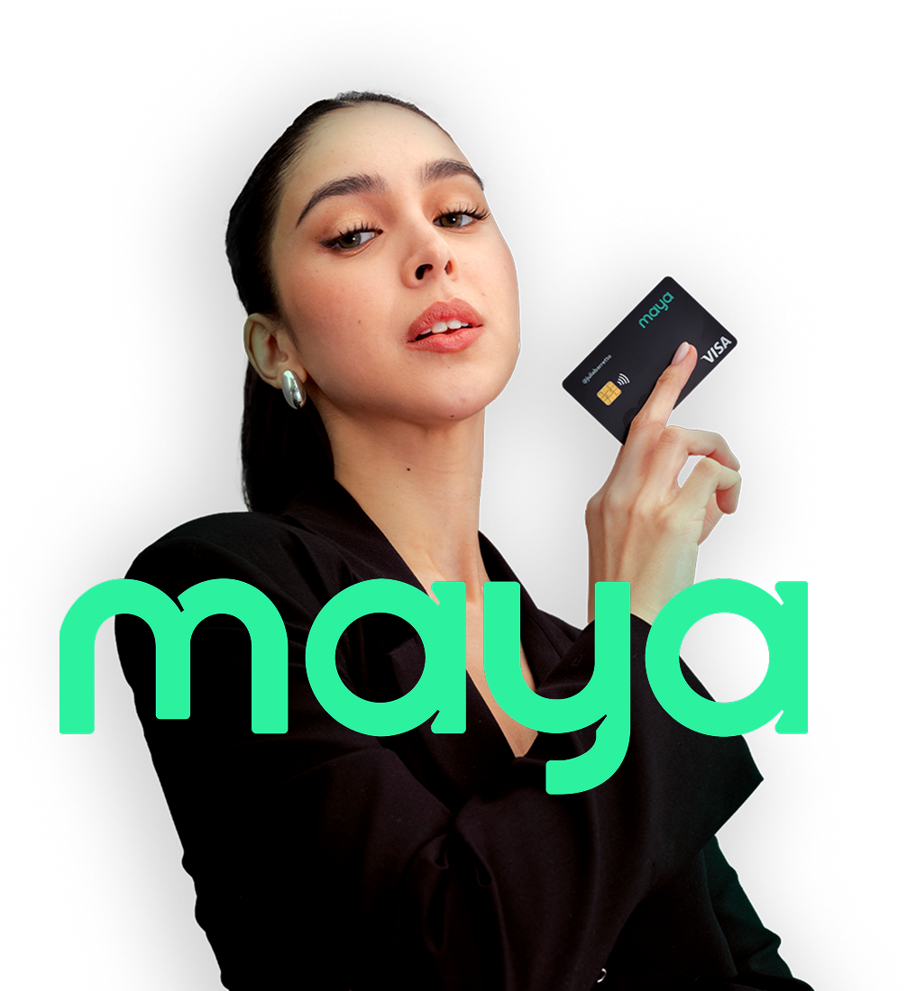 Julia holding Maya card
