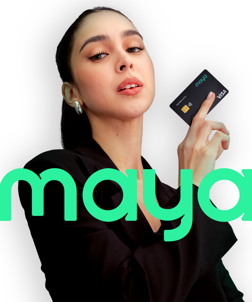 Julia holding Maya card