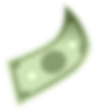 paper bills floating 2