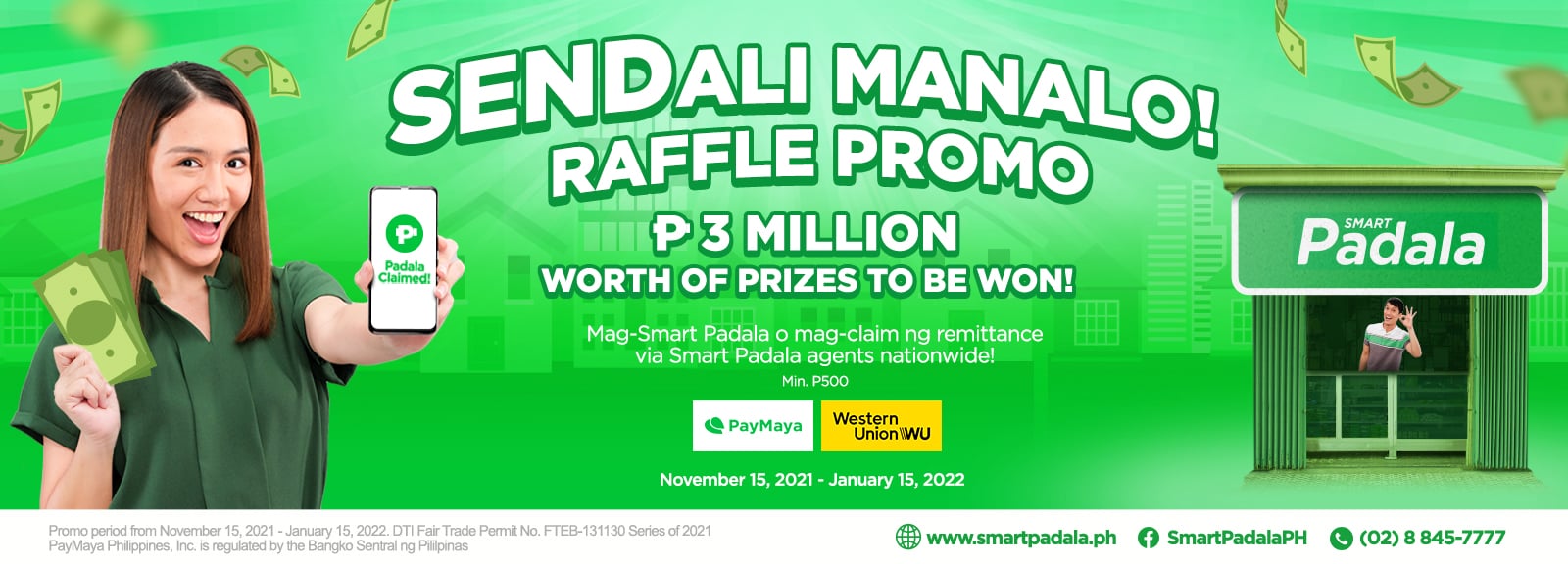 SENDALI MANALO! RAFFLE PROMO