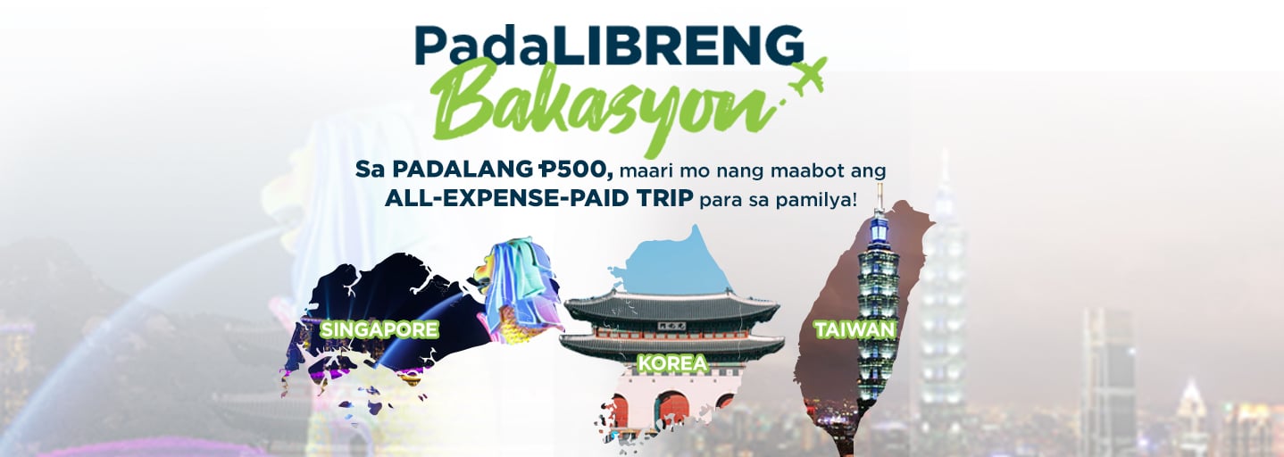 Padalibreng Bakasyon Raffle Promo