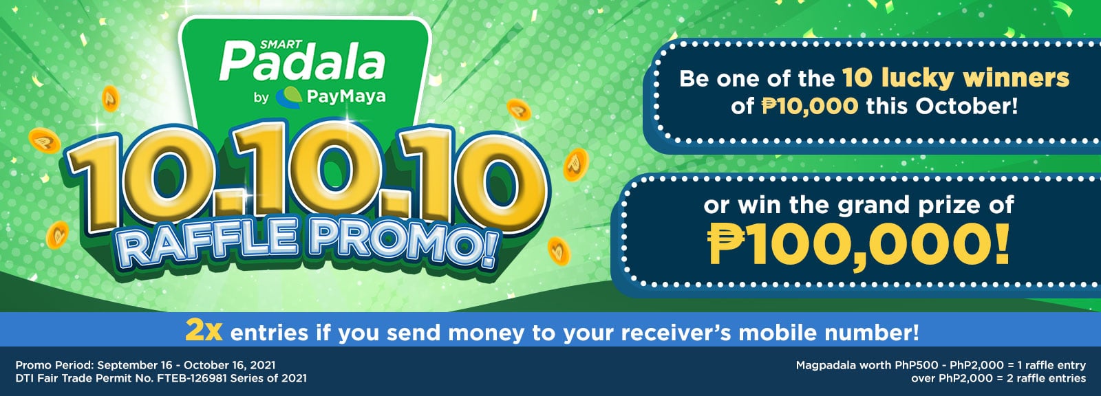 10.10.10 Raffle Promo